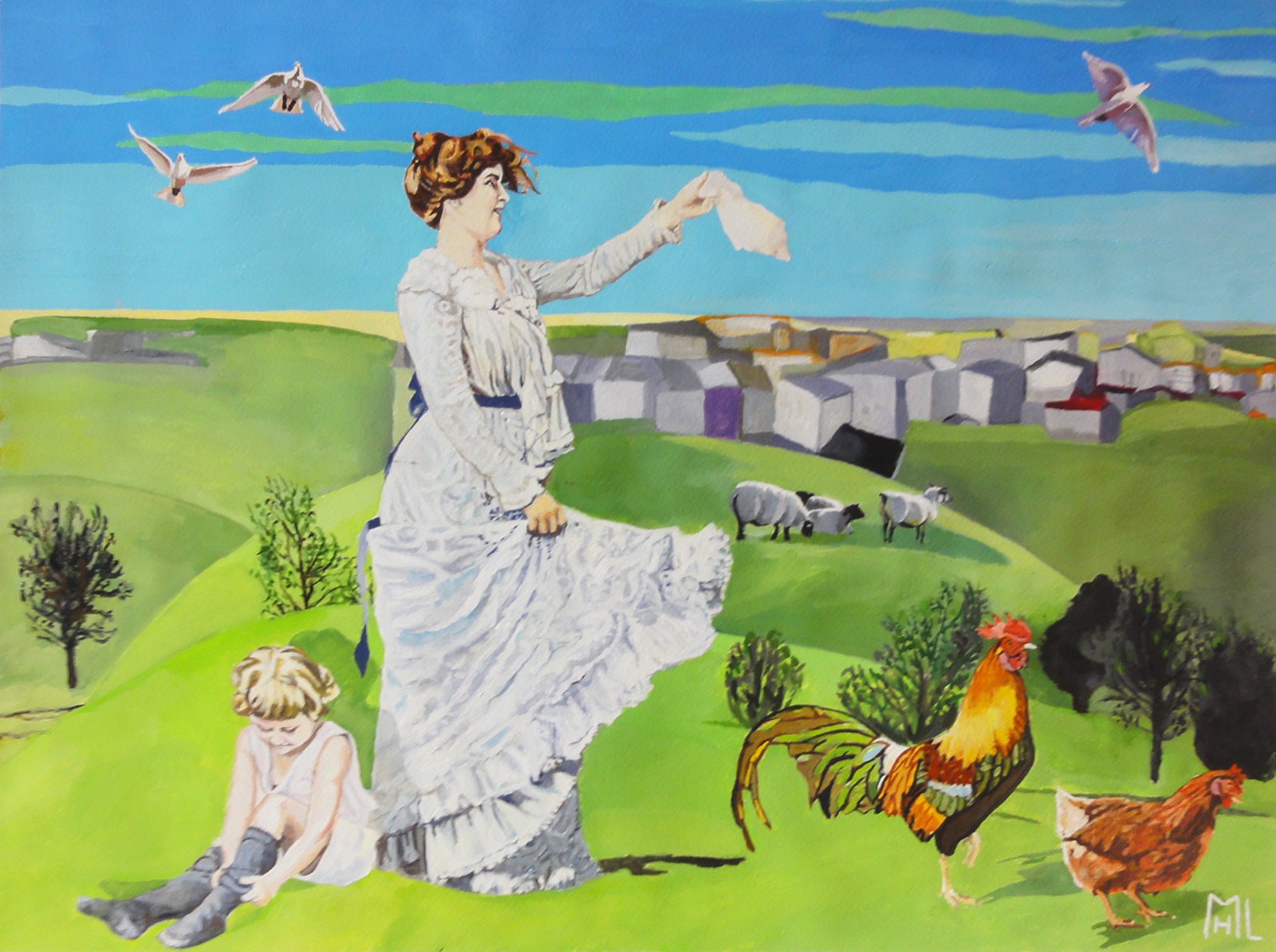 Escena bucólica — Helena Lebrato
